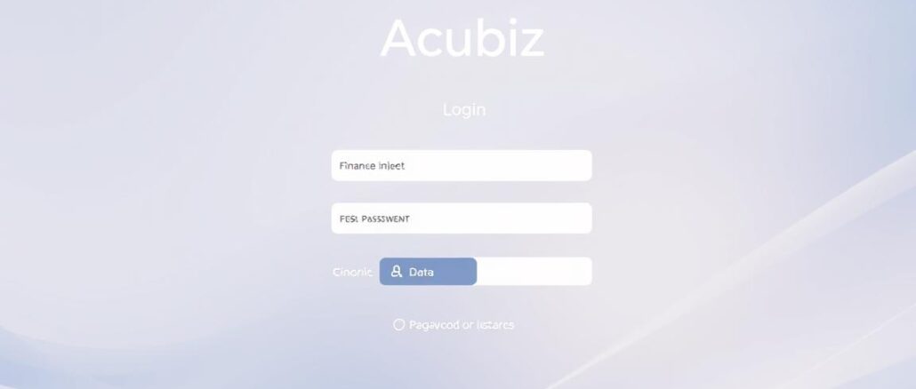 Acubiz-Login Acubiz Login