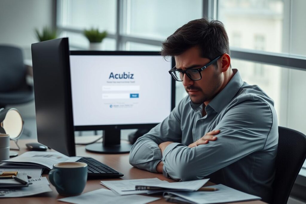 Acubiz Login Probleme