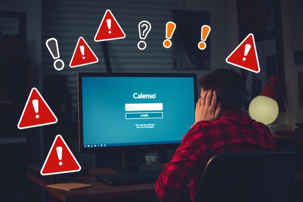 Calenso Login Problem