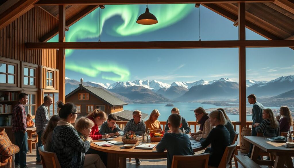 Community-basiertes Lernen norwegische Kultur