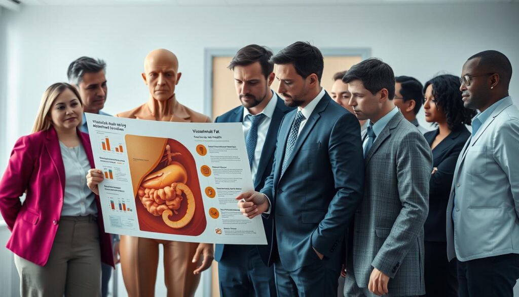 Fettstoffwechselstörungen und viszerales Bauchfett