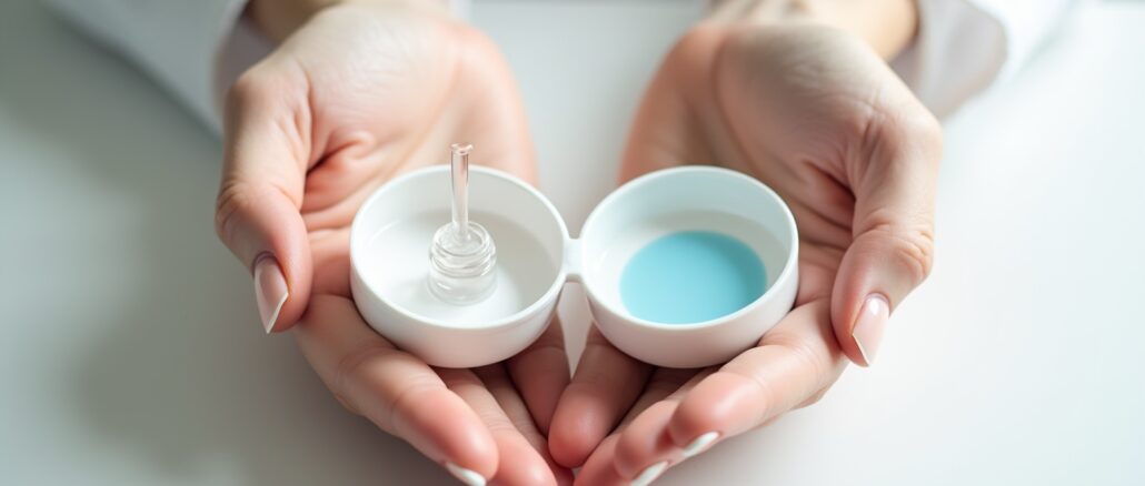 Kontaktlinsen richtig pflegen und aufbewahren