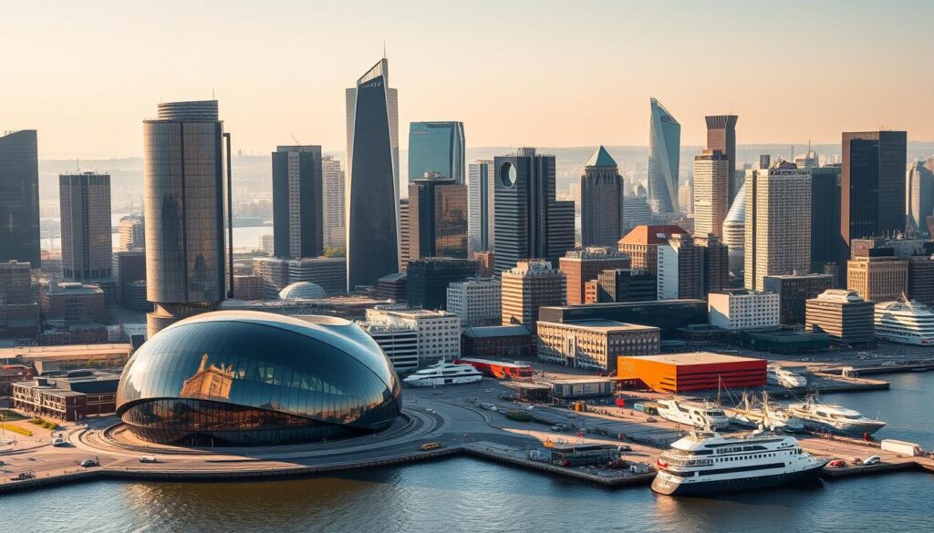 Marketing Metropole Hamburg Skyline