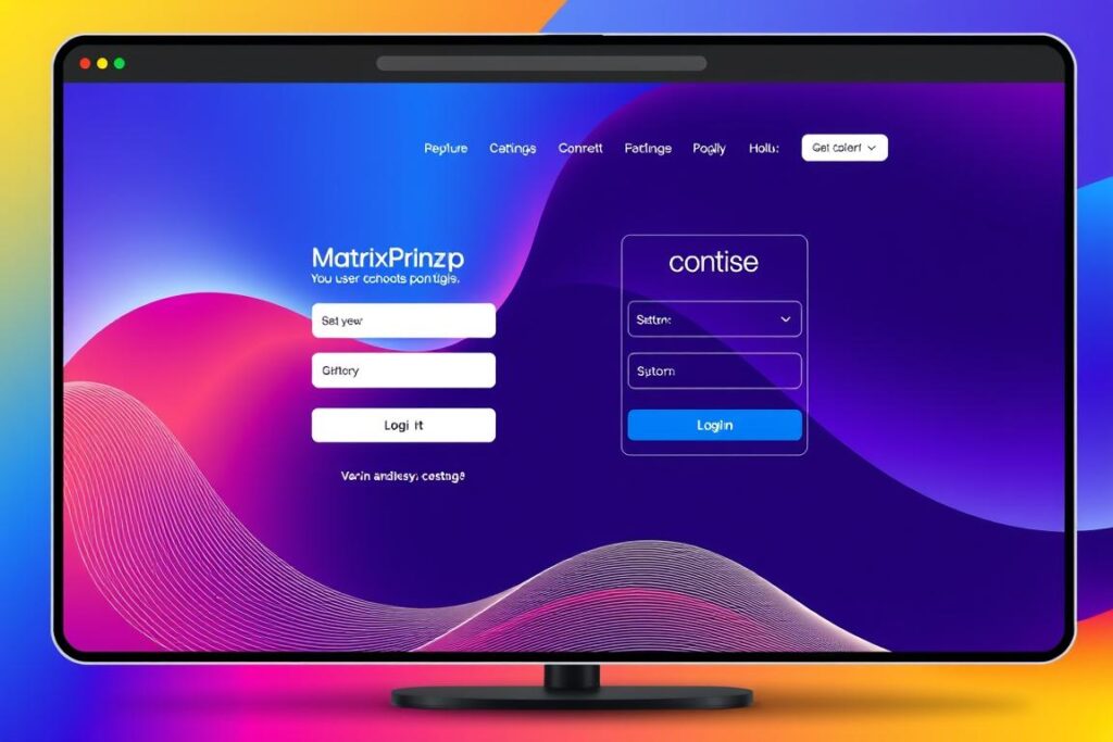 MatrixPrinzip Login-Anleitung