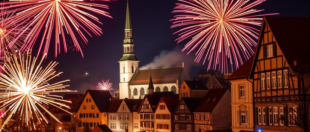 Silvesterfeuerwerk-in-Deutschland Silvesterfeuerwerk in Deutschland