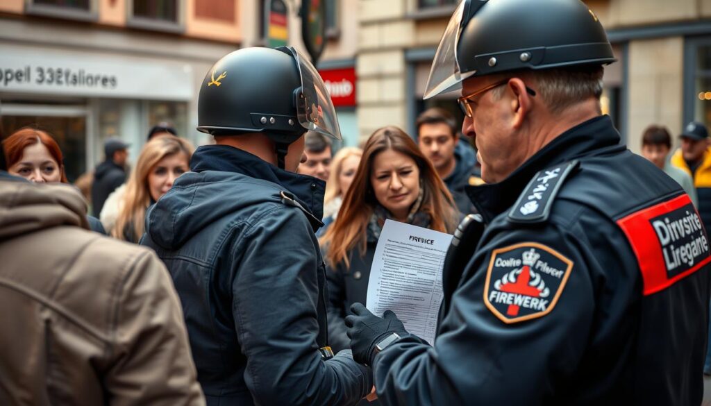 Strafen für illegales Böllern