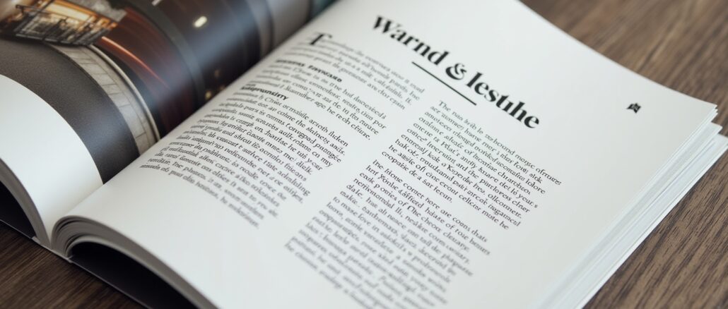 Die Bedeutung von Typografie im Immobilienmarketing