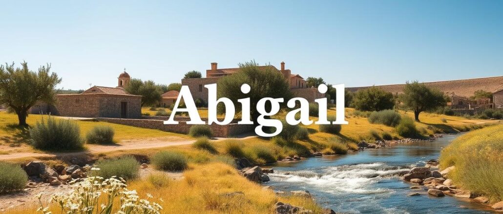 Woher kommt der Name Abigail? Bedeutung