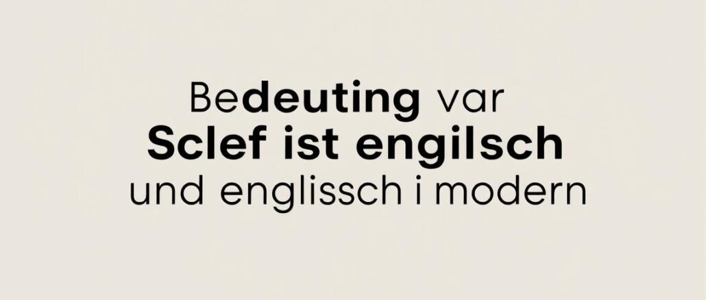 Woher-kommt-der-Spruch-Schief-ist-englisch-und-englisch-ist-modern Woher kommt der Spruch Schief ist englisch, und englisch ist modern