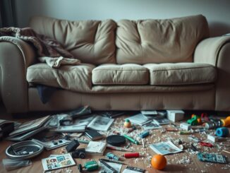 Woher kommt der Spruch Wie bei Hempels unterm Sofa