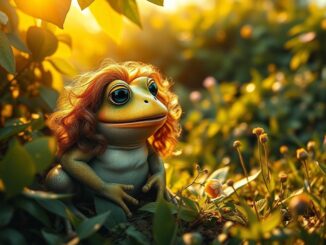 Woher kommt der Spruch Wo der Frosch die Locken hat