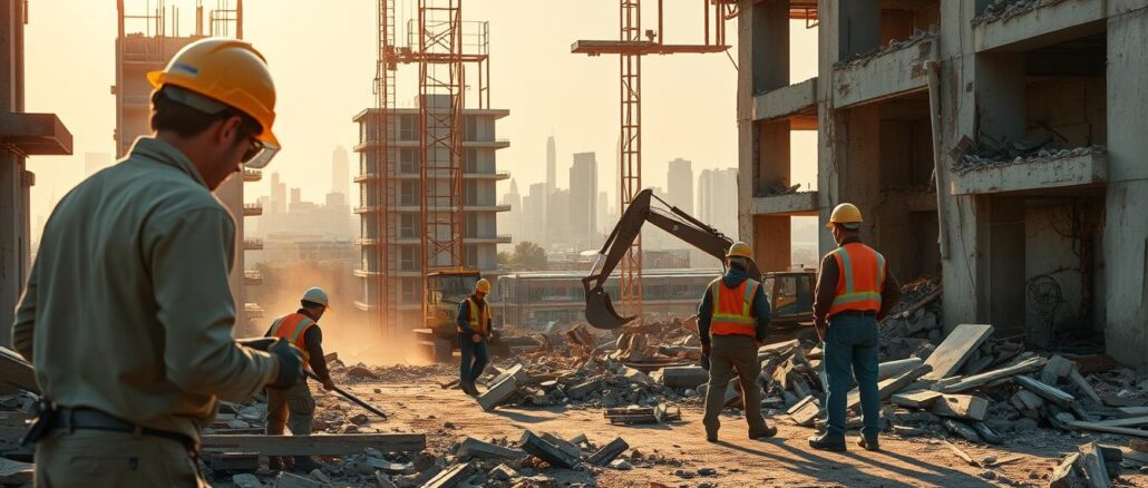 professionelle Rückbauarbeiten